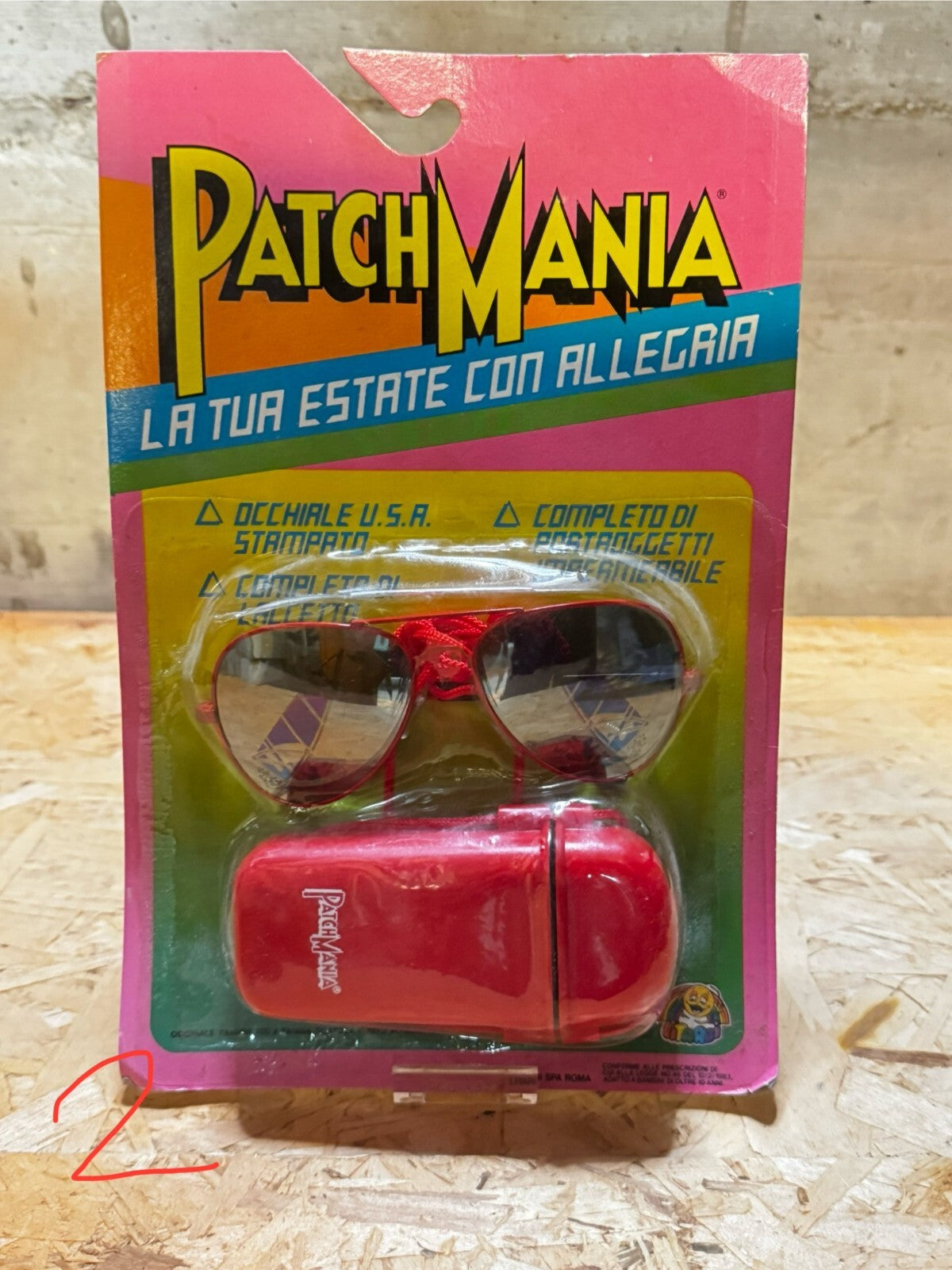 PatchMania occhiale Usa made italy