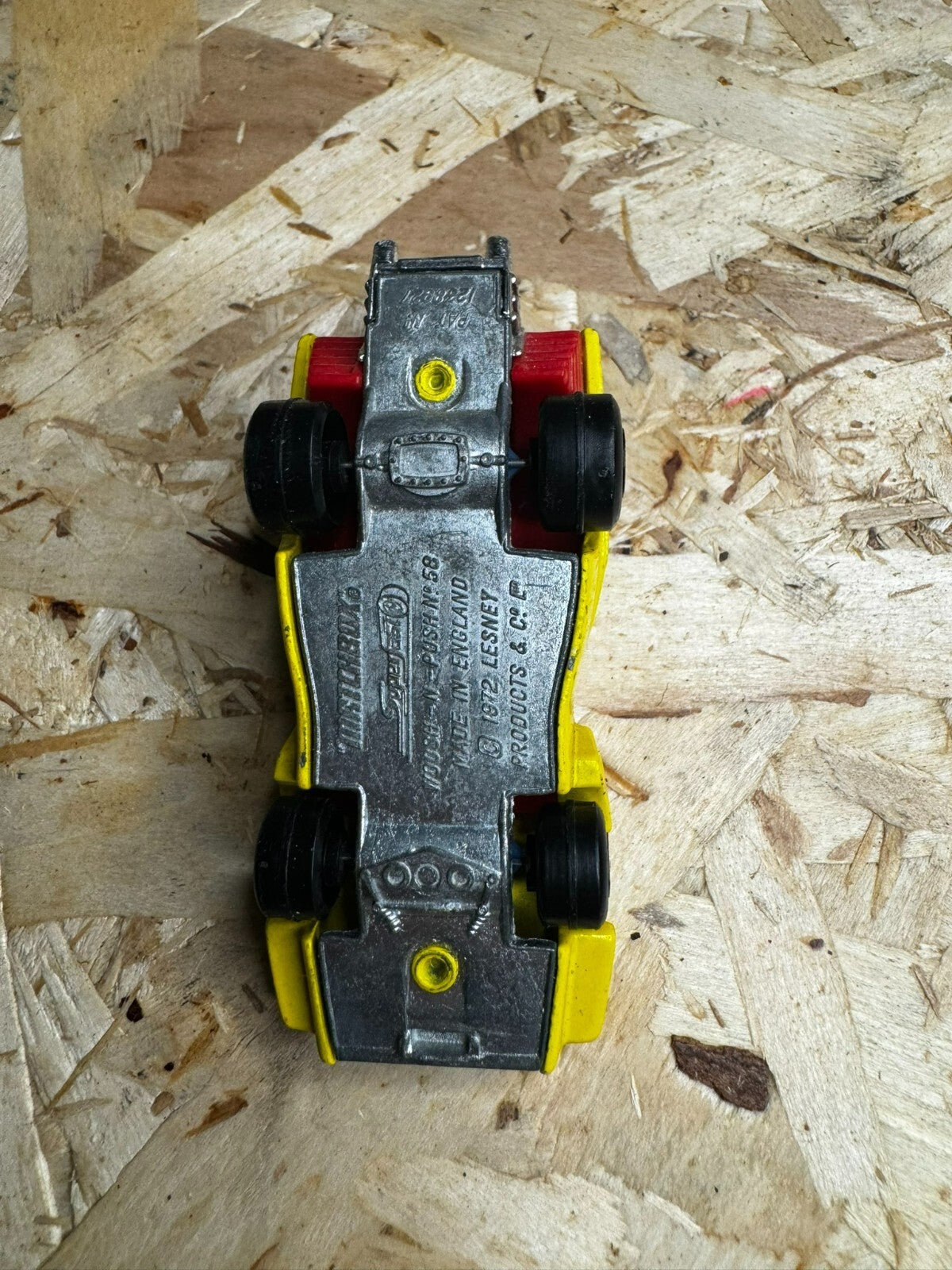 MATCHBOX SUPERFAST WOOSH-N-PUSH 1972 N 58