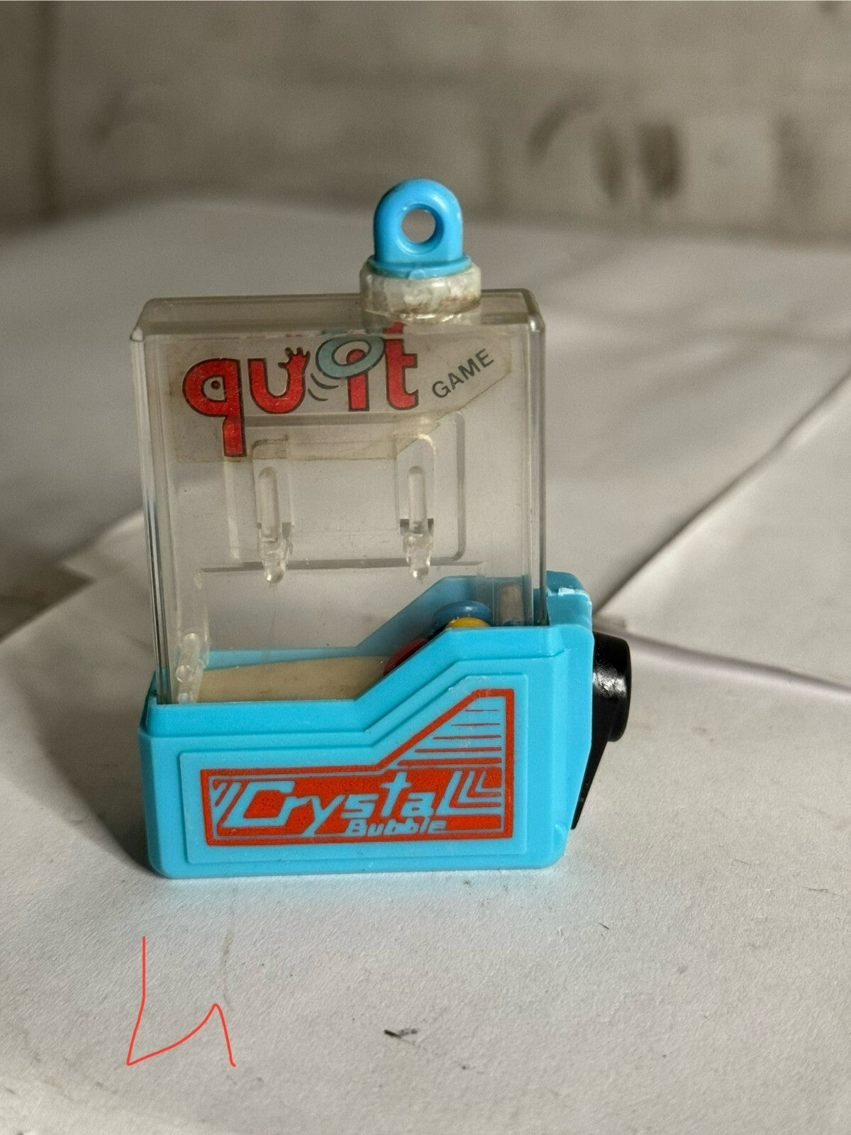 VINTAGE FANTASTIKO FILL N PLAY MINI WATER GAME BUBBLE CRYSTAL quit game