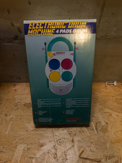 Electronic Drum Machine 4 pads drum Bontempi