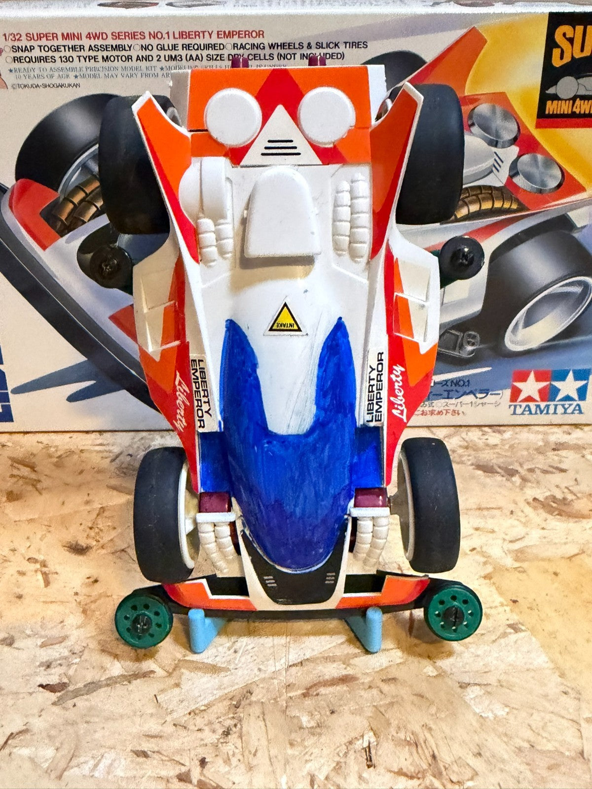 Telaio Tamiya Mini 4Wd Liberty Emperor Super 1