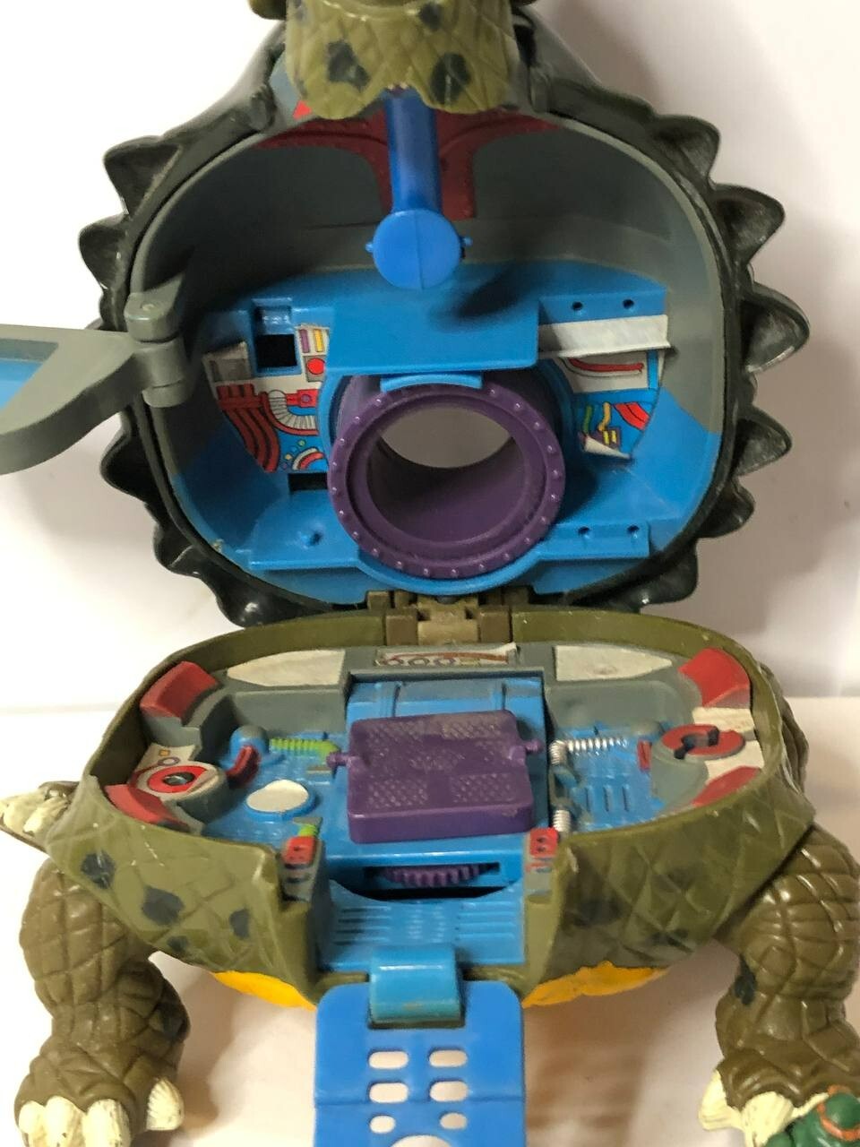 1994 TMNT Mini Mutant Playsets Tokka, Bodacious Pieces/parts Lot