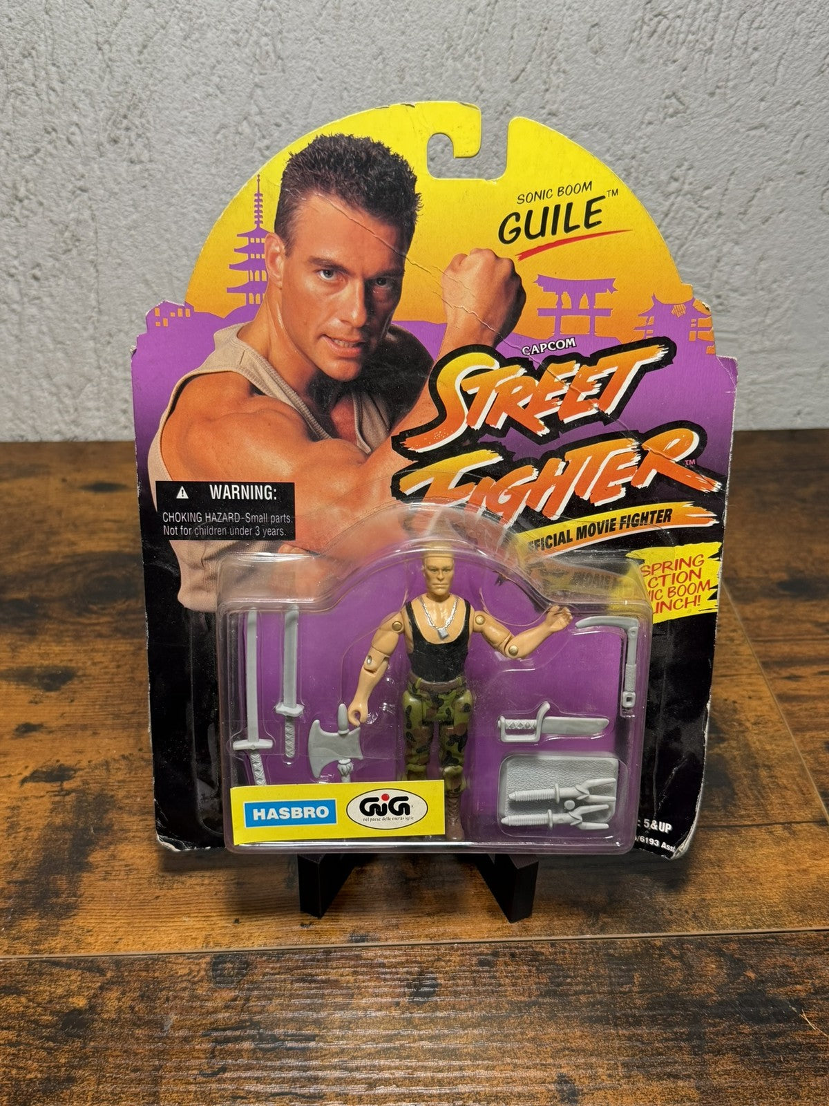 Street Fighter Guile Sonic Boom 1994
