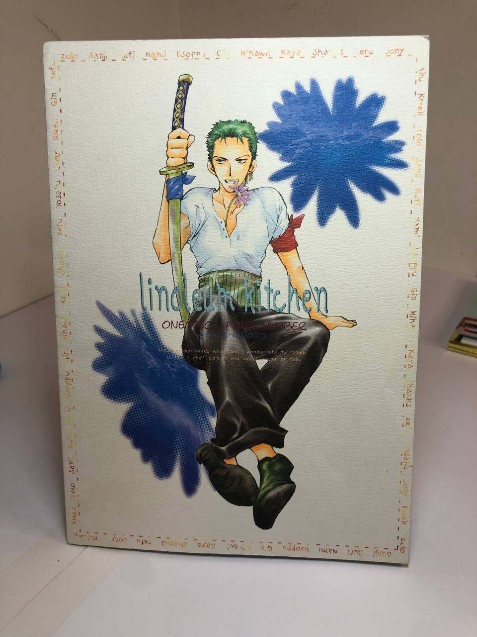 Fan Book One Piece Giapponese Zoro 