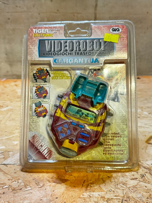VIDEOROBOT GARGANTUA TIGER ELECTRONIC GIG VINTAGE HANDHELD GAME & WATCH SEALED