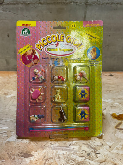 PICCOLE GIOIE GRANDI SORPRESE GIOCHI PREZIOSI VINTAGE NEW!!set5