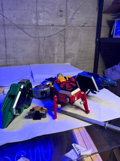 Power Rangers Samurai Sentai Shinkenger DX Shinkenoh Megazord BANDAI 2008. Raro