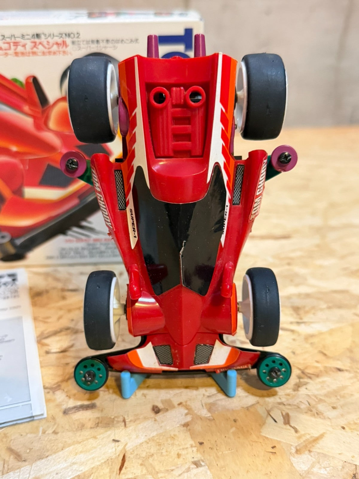 TAMIYA 19502 SUPER Mini 4WD TOM GHODY SPECIAL Super-1 Chassis  ORIGINALE