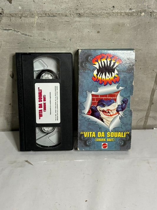 Street Sharks Vita Da Squali VHS Mattel Vintage