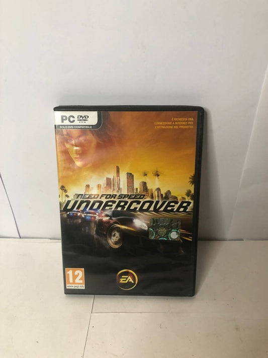 NEED FOR SPEED UNDERCOVER PC CD ROM GIOCO VERSIONE ITALIANA