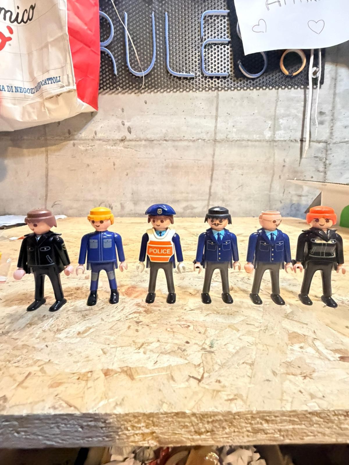 Personaggi misti Playmobile polizia