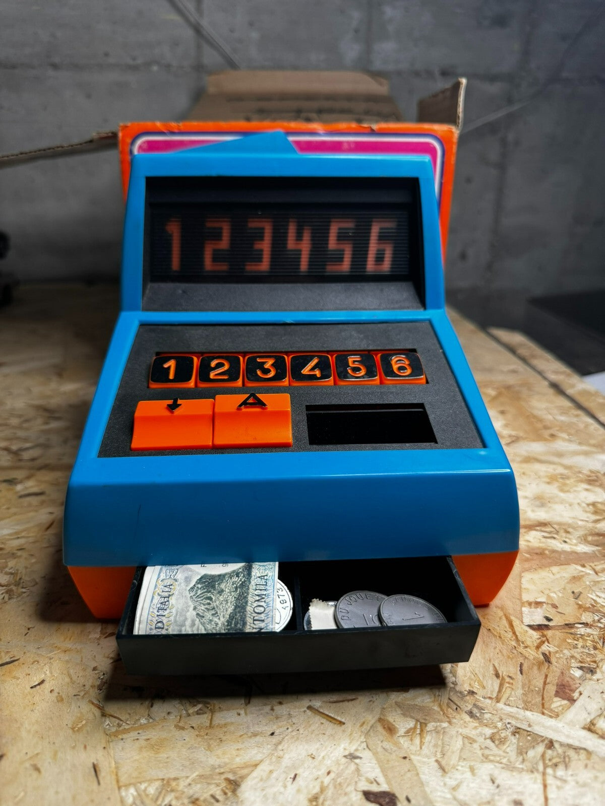Caisse enregistreuse vintage Mob Superjouet