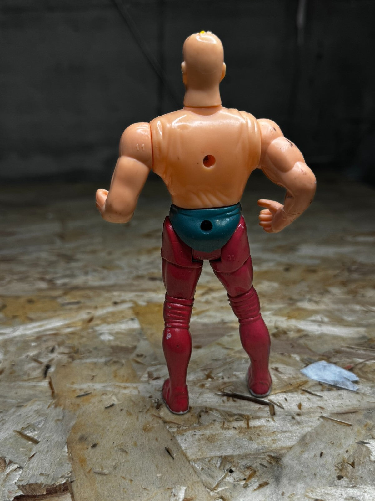 Action figure wwf lottatore vintage