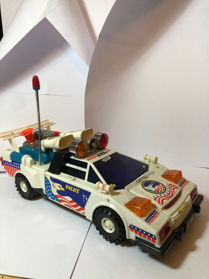 Vintage Police Car Toy 1980’s Collectors item made in taiwan