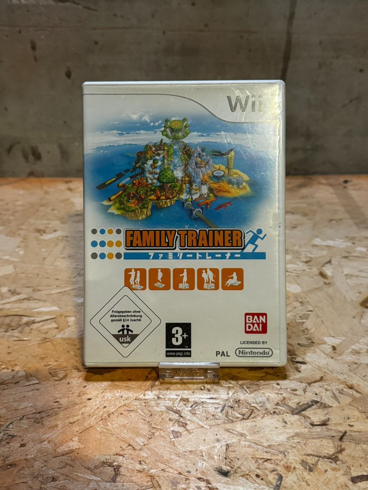 FAMILY TRAINER NINTENDO WII e WIIU U PAL EU EUR ITA ITALIANO ORIGINALE