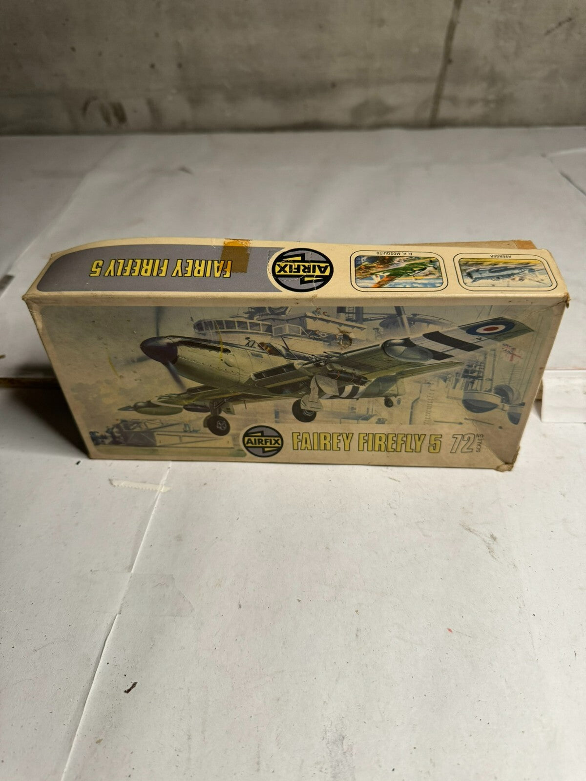 Airfix 1:72 Scale Fairey Firefly 5 Kit modello in scatola aereo da combattimento