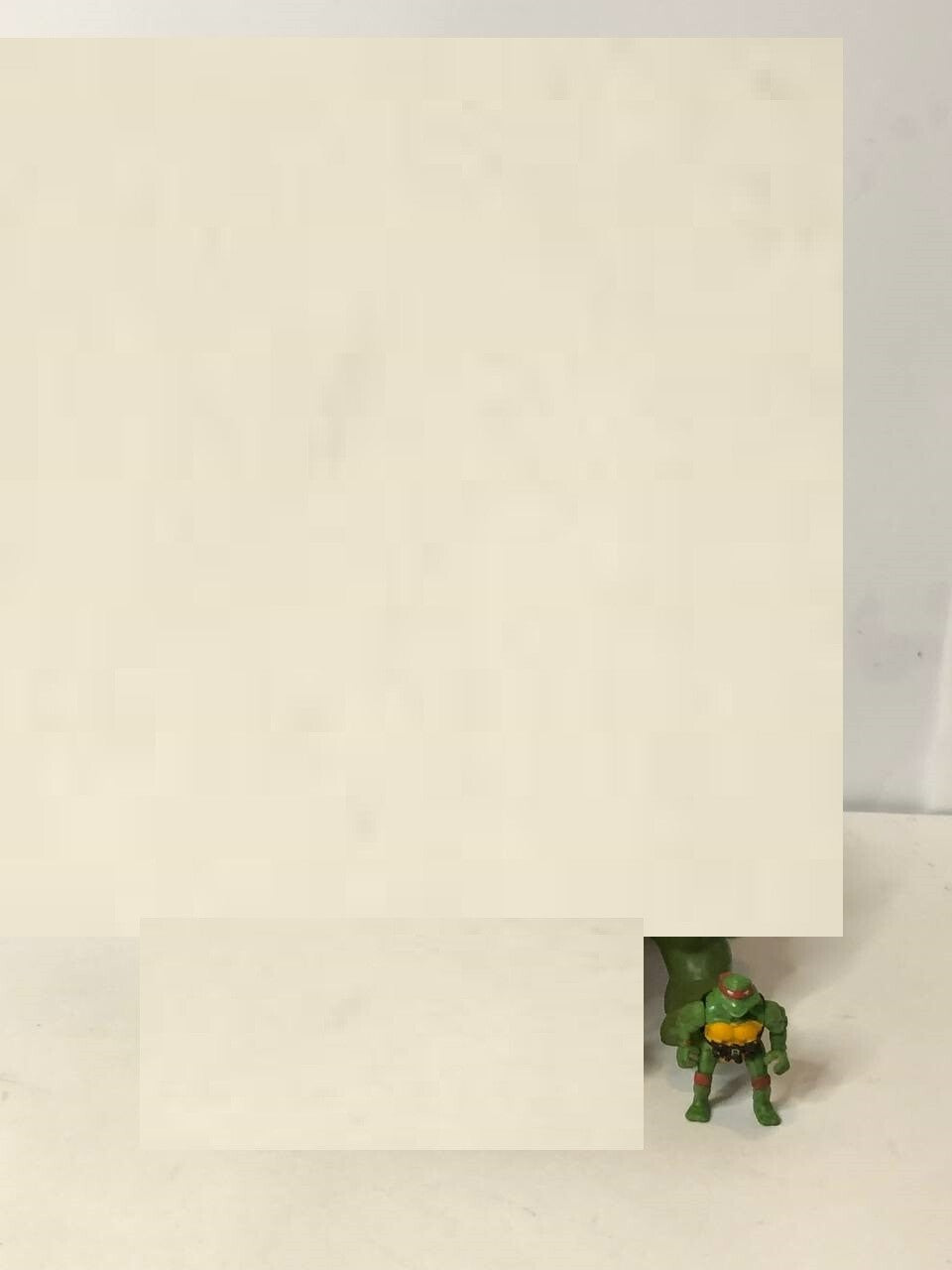 Vintage 1994 TMNT Micro Party Wagon Van + figure