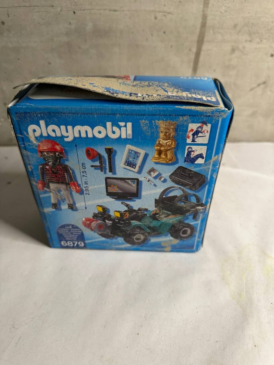 Playmobil City Action 6879 - Rapinatore su Quad con Refurtiva, dai 4 anni NUOVO