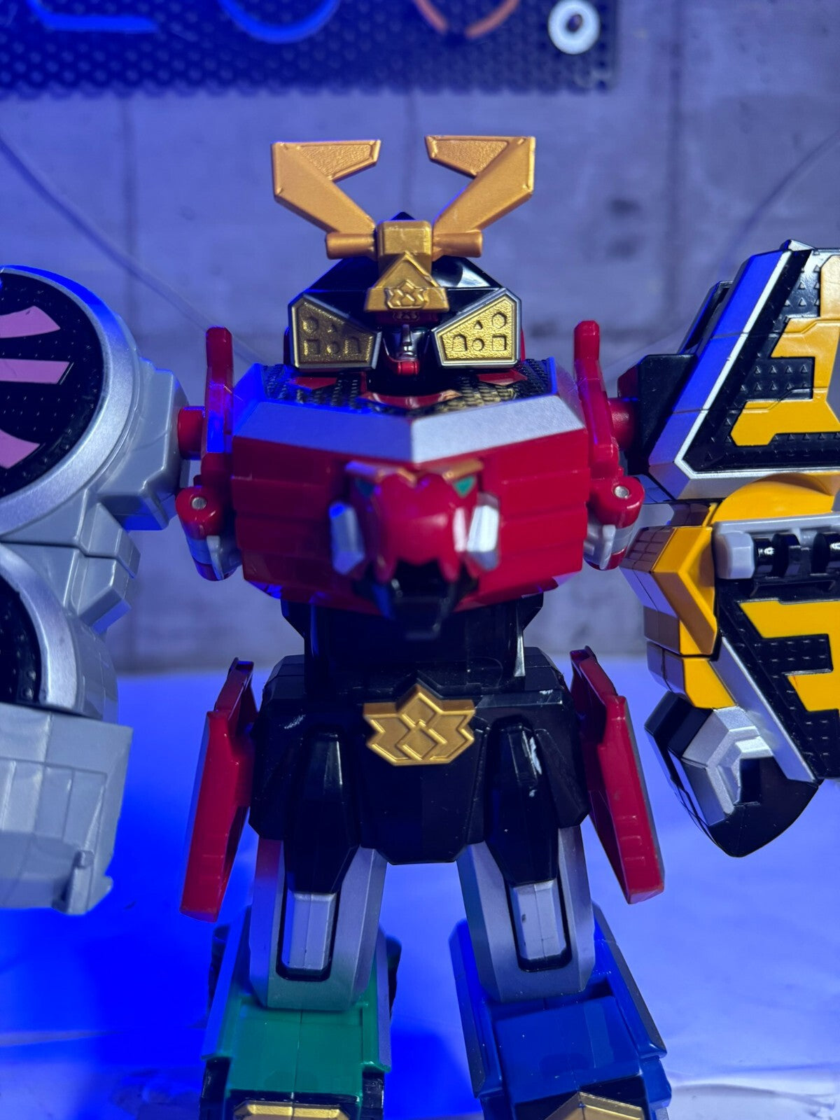 Power Rangers Samurai Sentai Shinkenger DX Shinkenoh Megazord BANDAI 2008. Raro