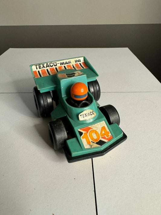 Auto di F1 Hong Kong Race Giocattolo Vintage Martini Friction Texaco Racing