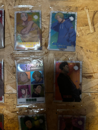 set SAKAMOTO DAYS senza wafer 2024 non completa