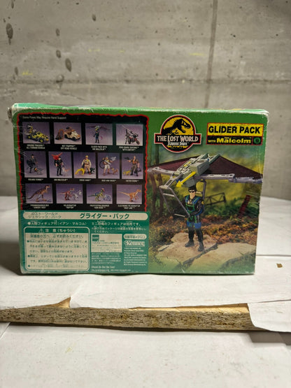 The Lost World Ian Malcom Glider Pack Jurassic Park Action Figure Aliante Kenner