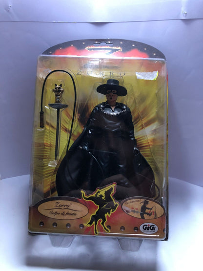 Gig ZORRO ASSALTO Eroe Mascherato Frusta TNT Playmates Action Figure