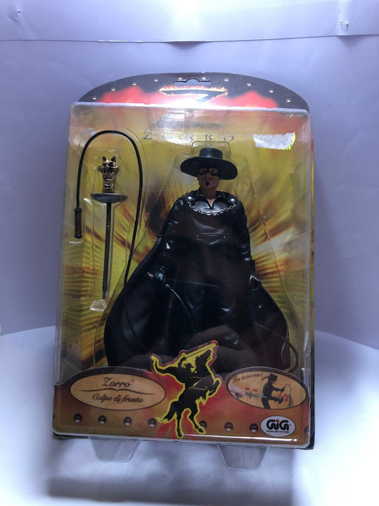 Gig ZORRO ASSALTO Eroe Mascherato Frusta TNT Playmates Action Figure