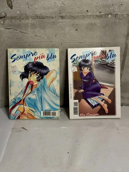 SEMPRE PIU' BLU 1 e 2 di KOU FUMIZUKI PLANET MANGA 2005 NUOVO
