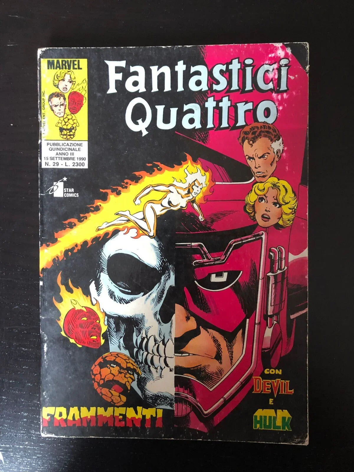 FANTASTICI QUATTRO 29 star comics 1990