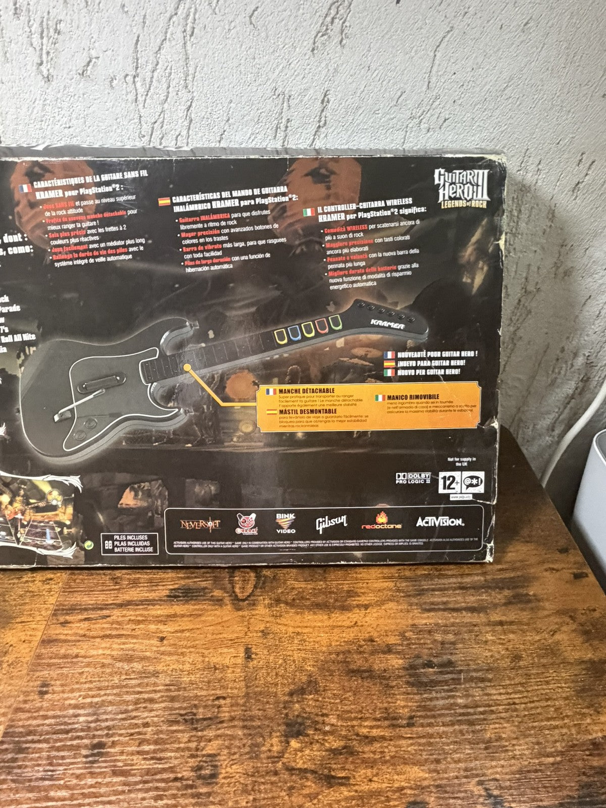 Guitar Hero III bundle PS2 completo