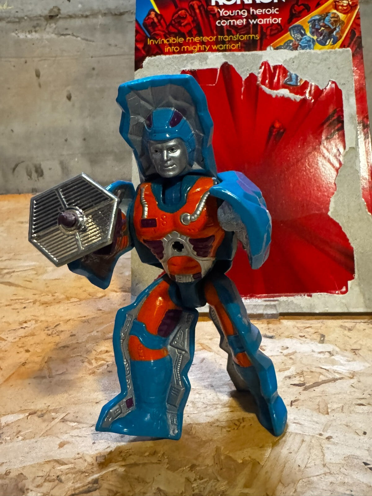 Action figure Masters of the Universe (MOTU) "Rokkon" + card