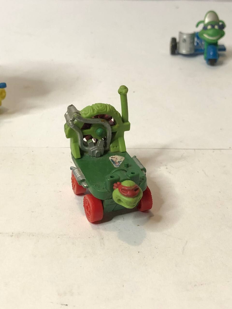 Vintage TMNT Mutant Ninja Turtles Mini Mutants 1995 High Flyin & Road Raggin Com