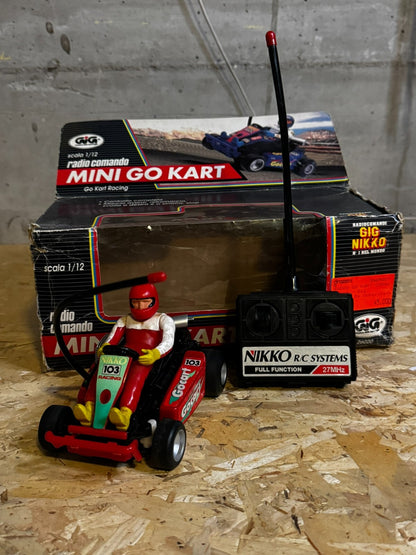 GIG NIKKO MINI GO-KART non funzionante