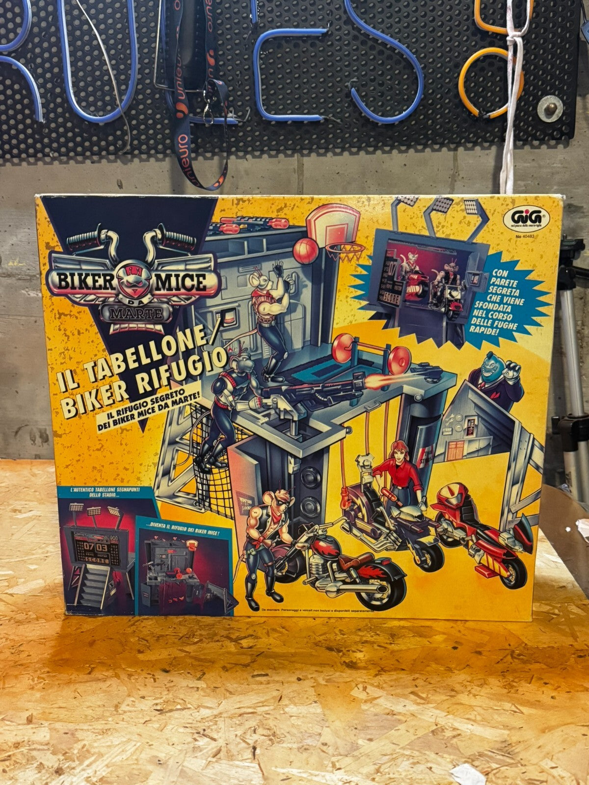 BIKER MICE IL TABELLONE RIFUGIO GIG MIB NUOVO RIMANENZE DI MAGAZZINO