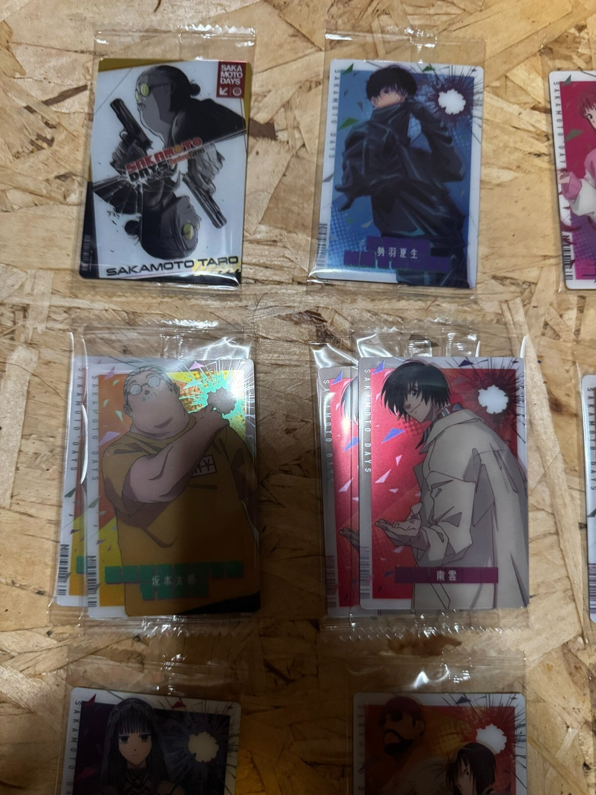 set SAKAMOTO DAYS senza wafer 2024 non completa