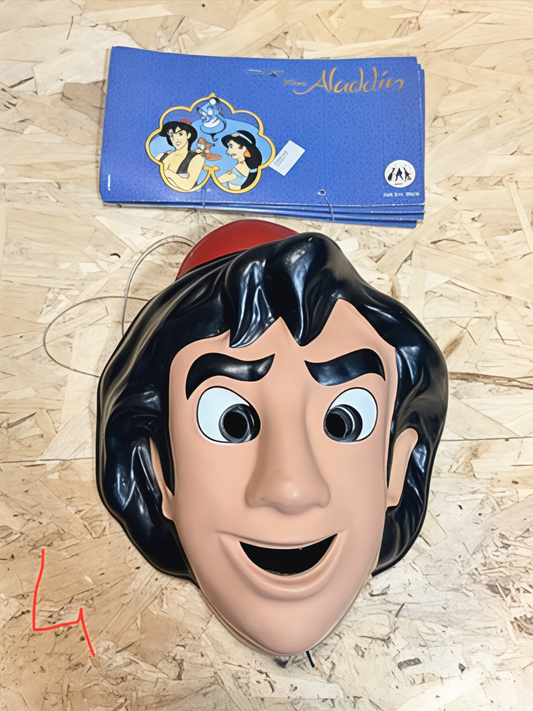 Maschera Aladdin Disney anni 93 Sarti Milano