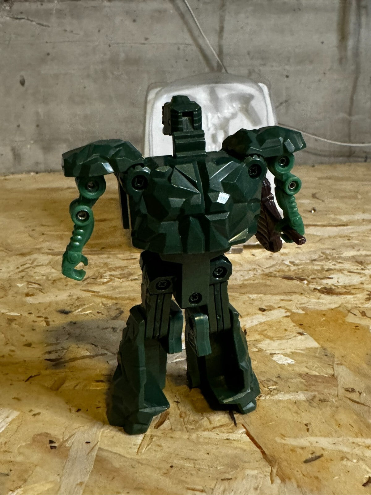 Modellino vintage 1985 Bandai GoBots Rock Lords Tombstone Transforming completo