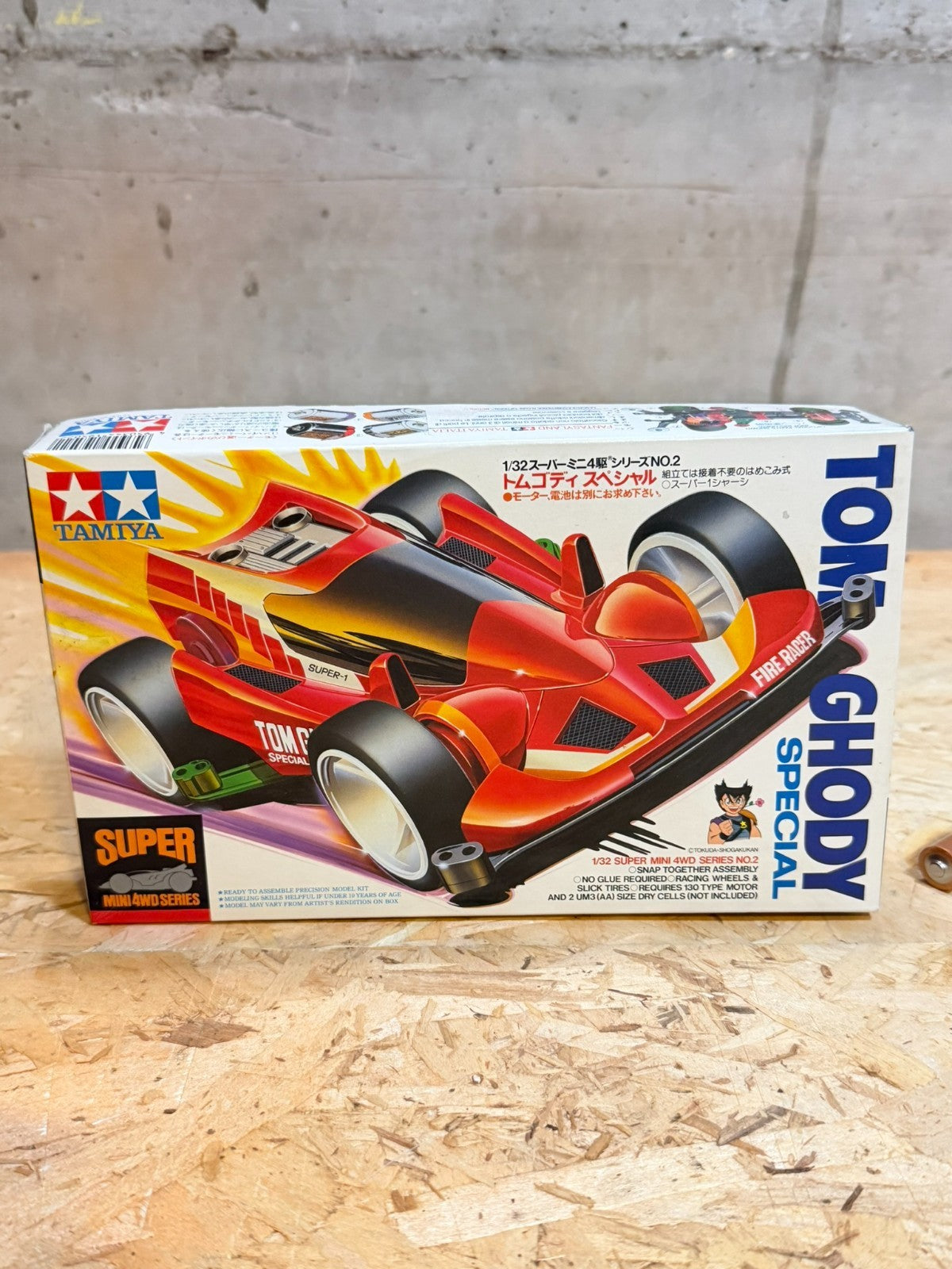 TAMIYA 19502 SUPER Mini 4WD TOM GHODY SPECIAL Super-1 Chassis  ORIGINALE