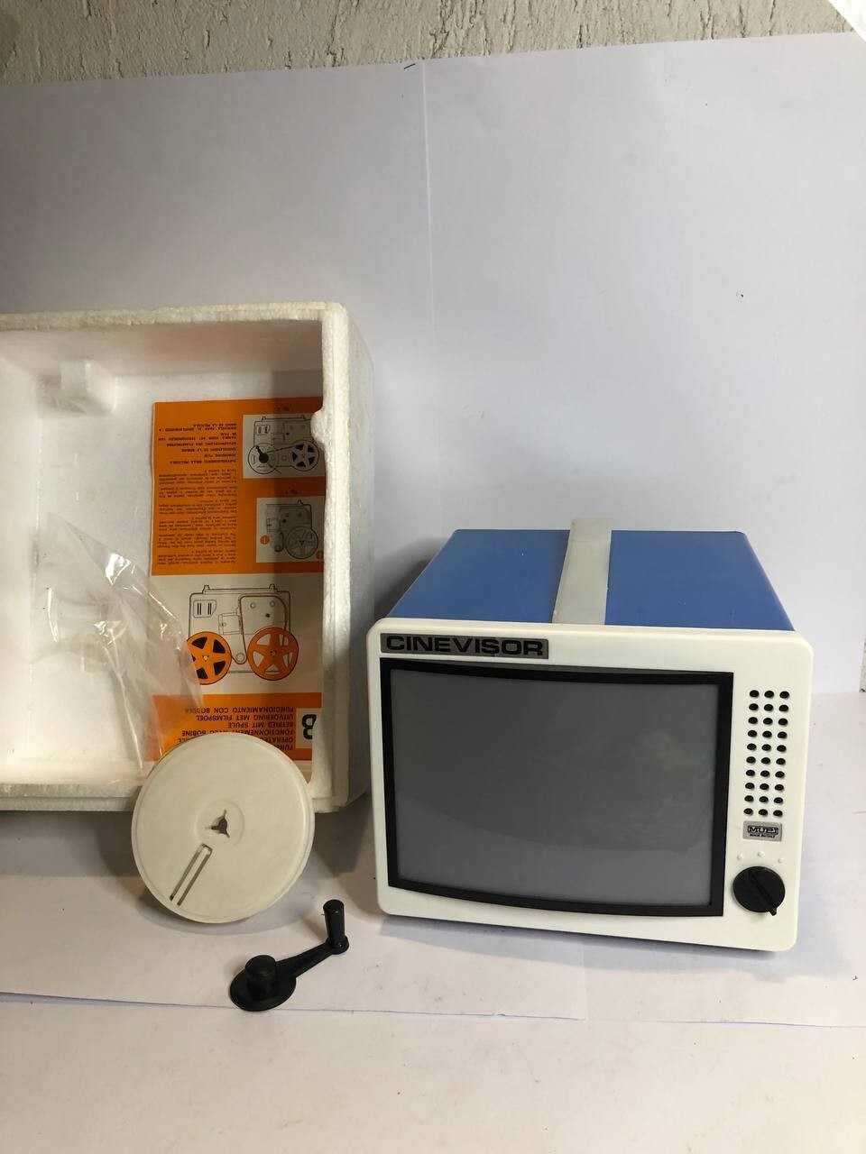 Collezione Lotto Giocattoli Vintage Cinevisor Mupi super8 gadget 8mm + Bobina