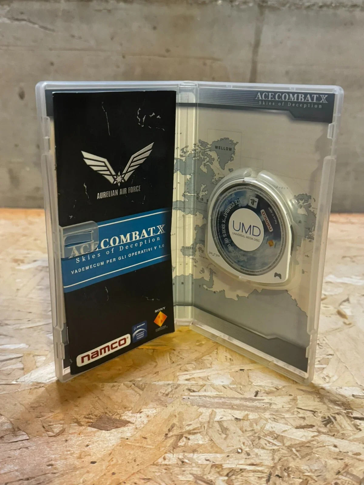 Ace Combat X Skies Of Deception PSP Sony Playstation Ita Completo Prima Stampa
