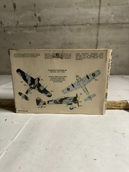 1/72 Model kit 1976 Airfix 61027-0 Hawker Typhoon 1B