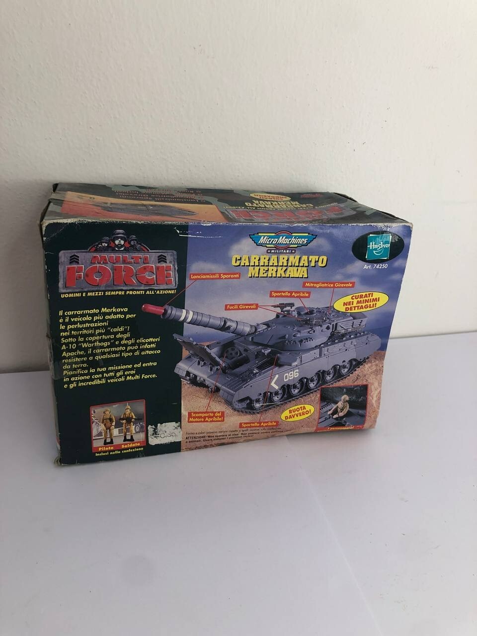 MICROMACHINES MILITARI MULTI FORCE Carrarmato Merkava 1997 by Galoob Hasbro