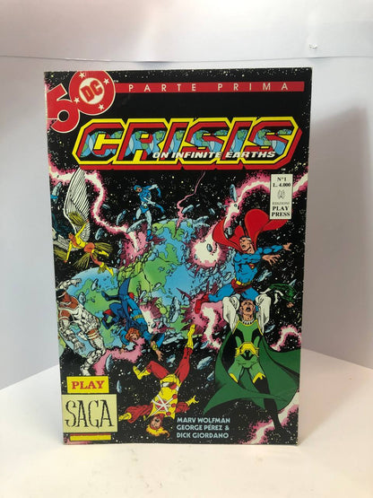 Crisis lotto fumetti DC da 1 - 5 play press
