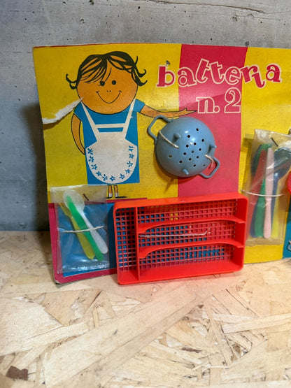 Giocattolo Batteria n. 2 anni '70