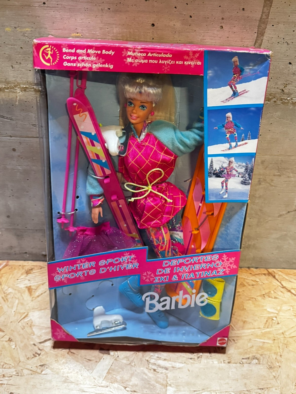 BARBIE SPORTS D'HIVER — WINTER SPORT - 1994 - BOITE NEUVE