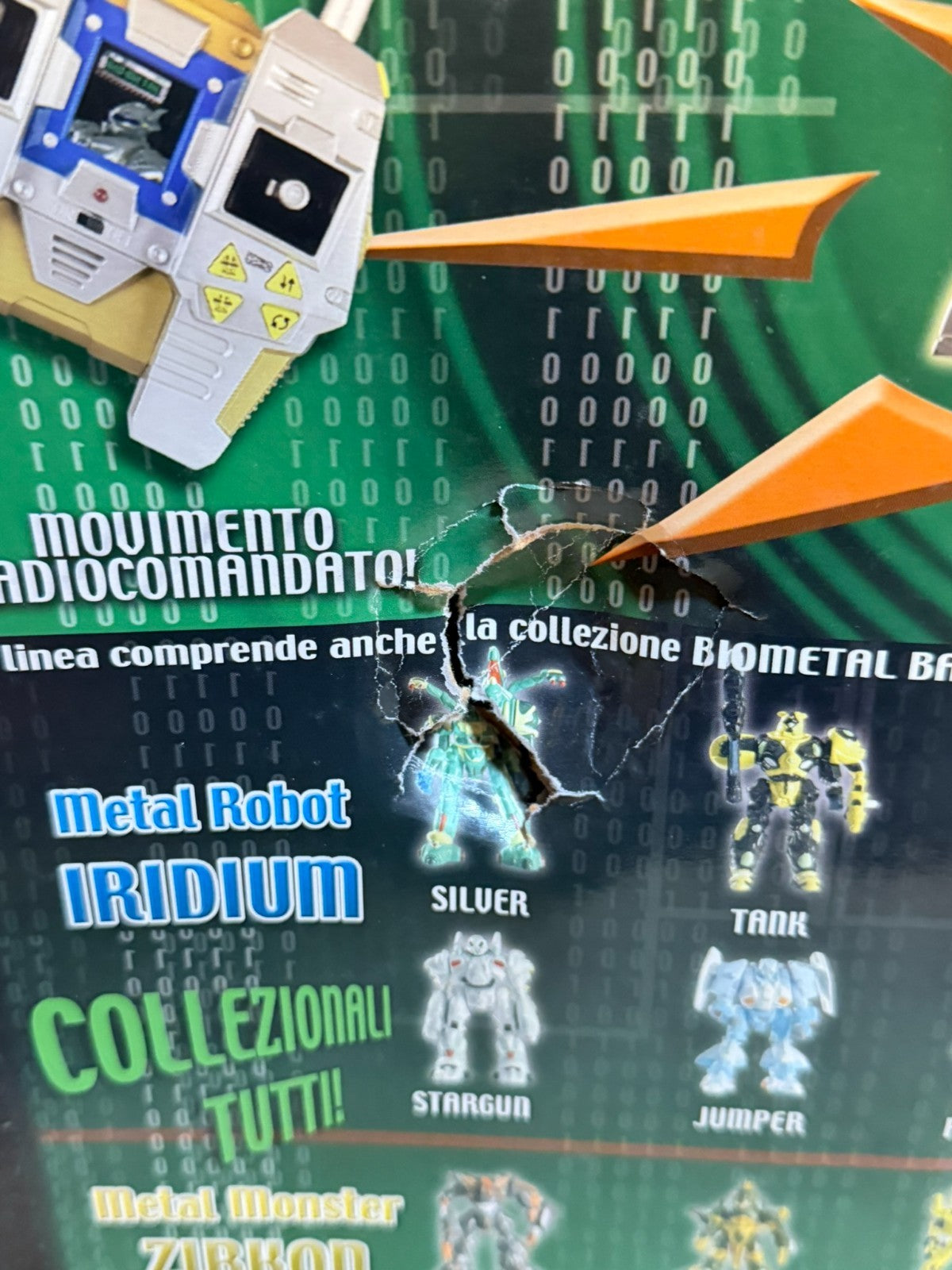 BIO- METAL GIANT ROBOT RC RADIO CONTROLLED MOD KDY 720 radiocomandato nuovo