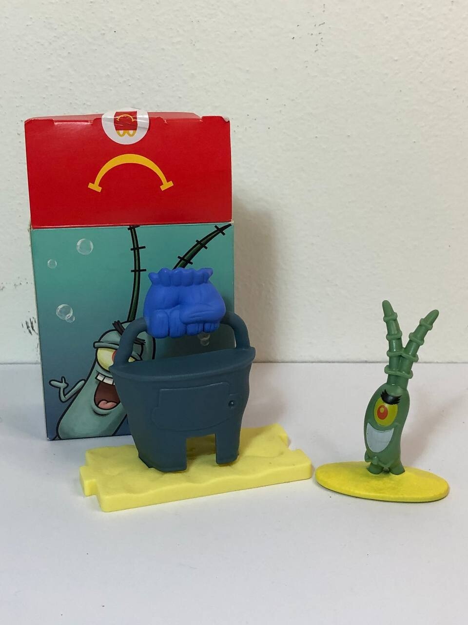 BRAND NEW IN BOX MCD MCDONALDS SPONGEBOB SQUAREPANTS PLANKTON TOY 2021