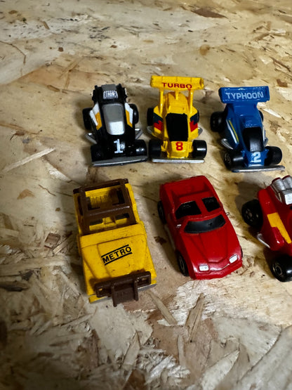 Micro Machines Funrise 1980 sei pezzi