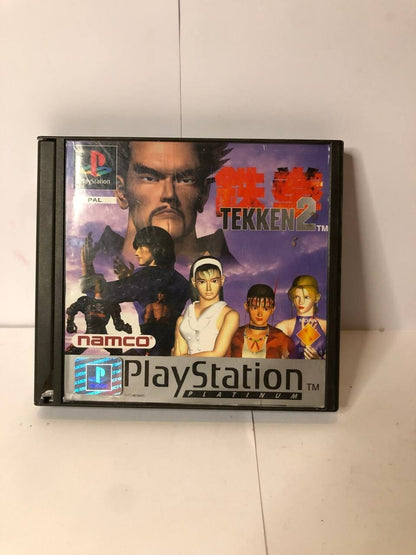 TEKKEN 2 PS1 PLAYSTATION 1  COMPLETO